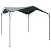vidaXL varikatus 3 x 3 m, teras, antratsiithall