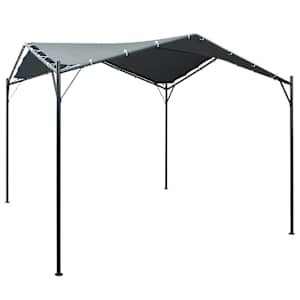 vidaXL varikatus 3 x 3 m, teras, antratsiithall