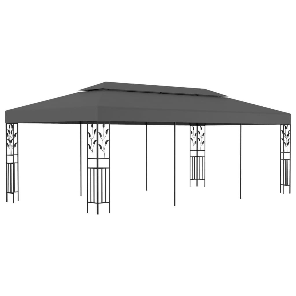 

vidaXL Gazebo 9.8'x19.6' Anthracite