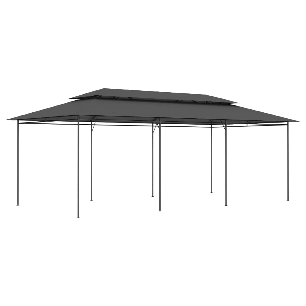 vidaXL Pavillon 600x298x270 cm Anthrazit