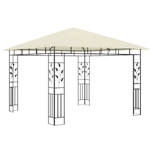 Altán s moskytiérou 3 x 3 x 2,73 m krémový 180 g/m² - obrázek 2