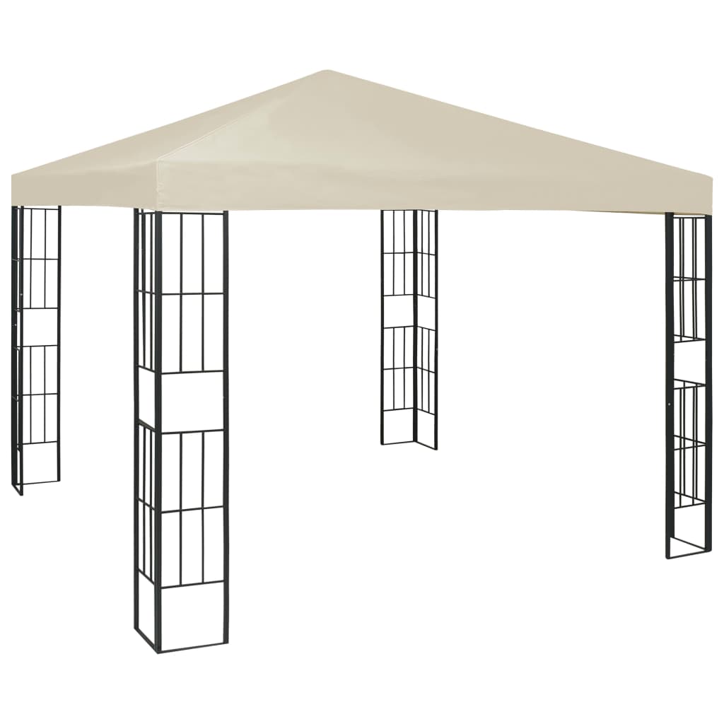 vidaXL Pavillon 3×3 m Creme