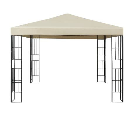 vidaXL Pavillon 3&times;3 m Creme