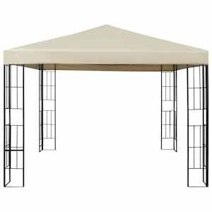 vidaXL Pavillon 3&times;3 m Creme