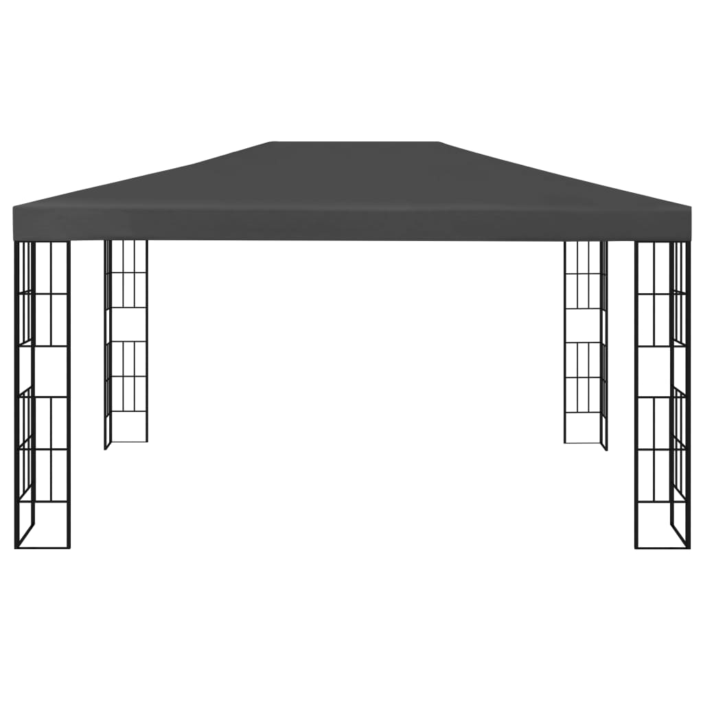 vidaXL Prieel 3x4 m antraciet afbeelding