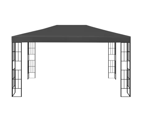 vidaXL Pavillon 3&times;4 m Anthrazit