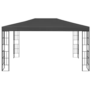 vidaXL Pavillon 3&times;4 m Anthrazit