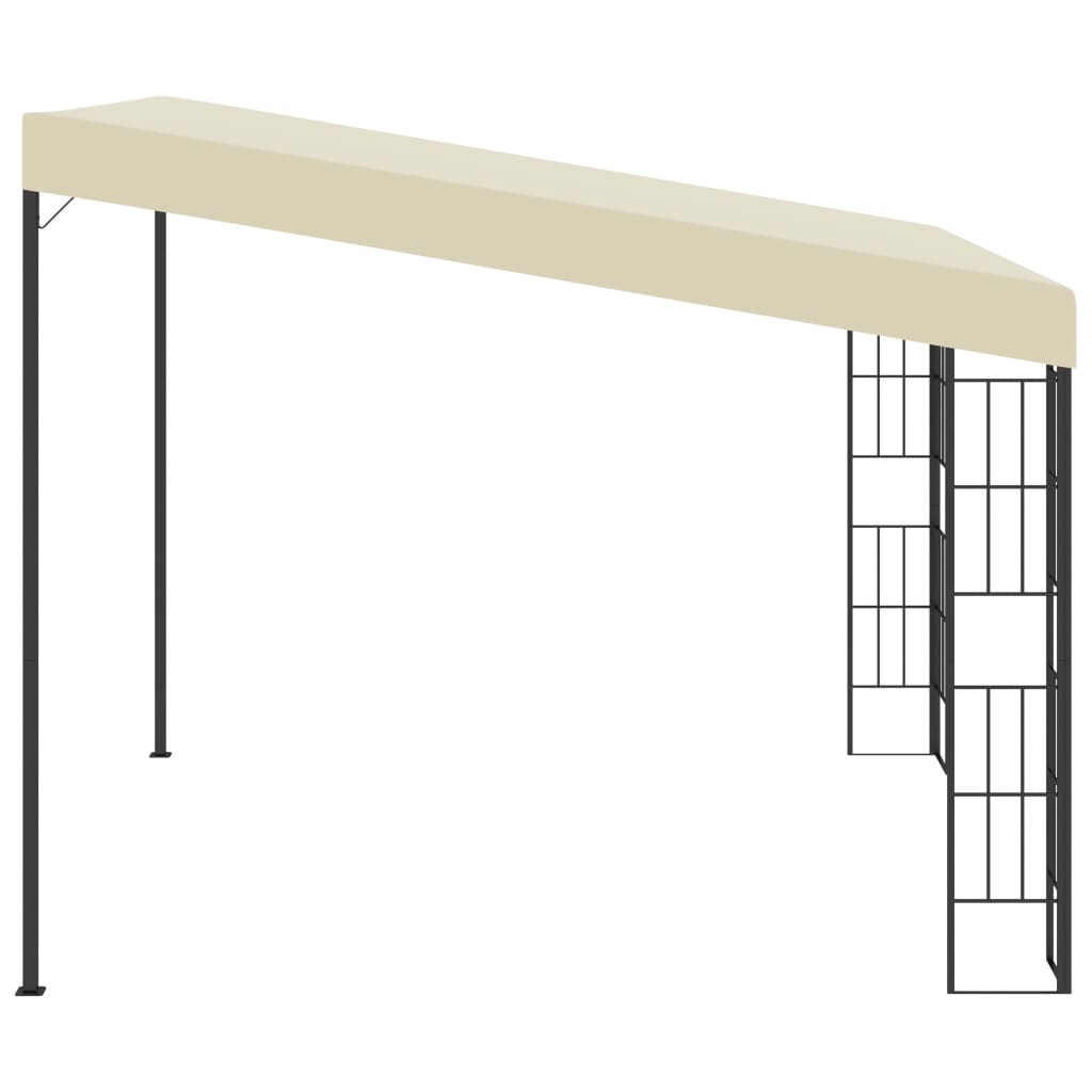 Thumbnail - vidaXL Wand-Pavillon 3x3 m Creme Stoff