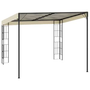Altán ke zdi 3 x 3 m krémový textil - obrázek 4