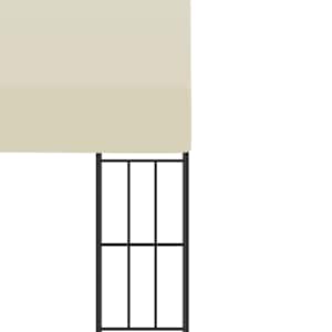 Altán ke zdi 3 x 6 m krémový textil - obrázek 5