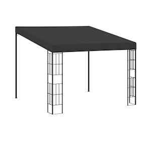 vidaXL seinale kinnitatav varjualune 3 x 3 m, antratsiithall, kangas