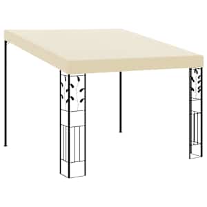 vidaXL seinale kinnitatav varjualune 3 x 3 x 2,5 m, kreemjas