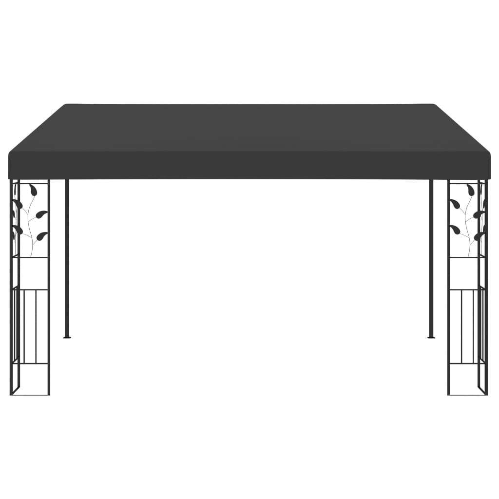 

vidaXL Wandprieel 4x3x2,5 m antraciet