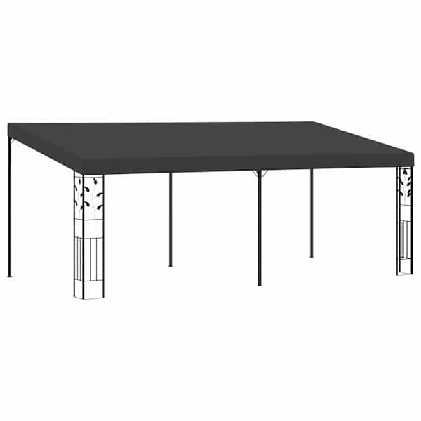 vidaXL seinale kinnitatav varjualune 6 x 3 x 2,5 m, antratsiithall