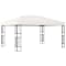 vidaXL Gazebo 3x4 m tecido creme 