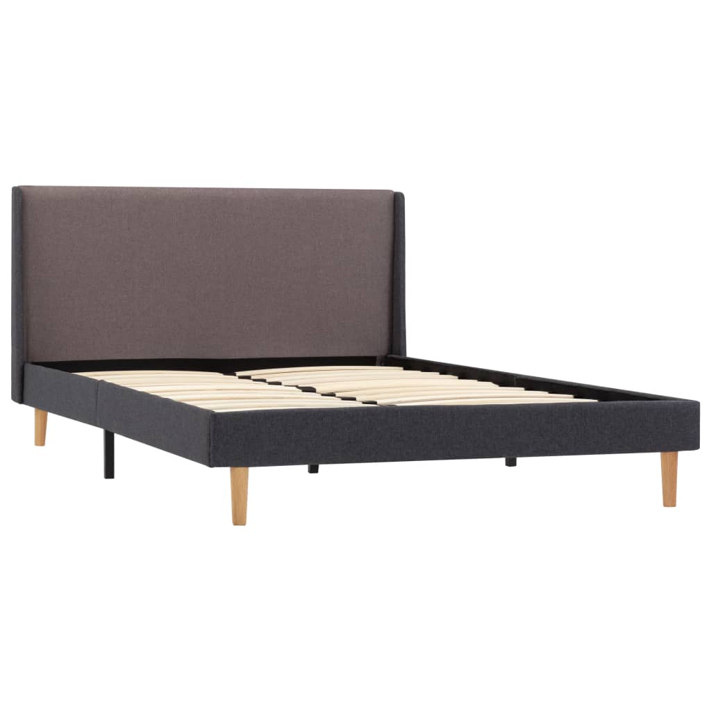 

vidaXL Bedframe stof taupe 120x200 cm