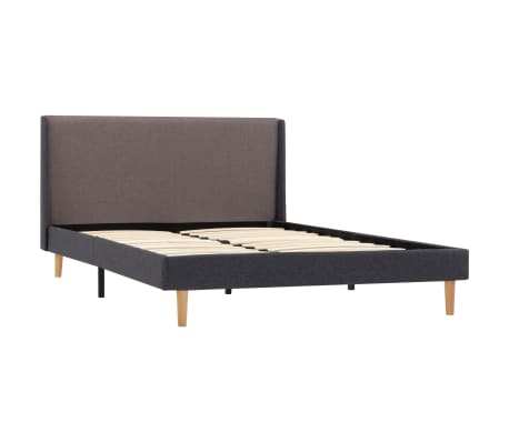 vidaXL Lovos rėmas, taupe spalvos, 120x200cm, audinys