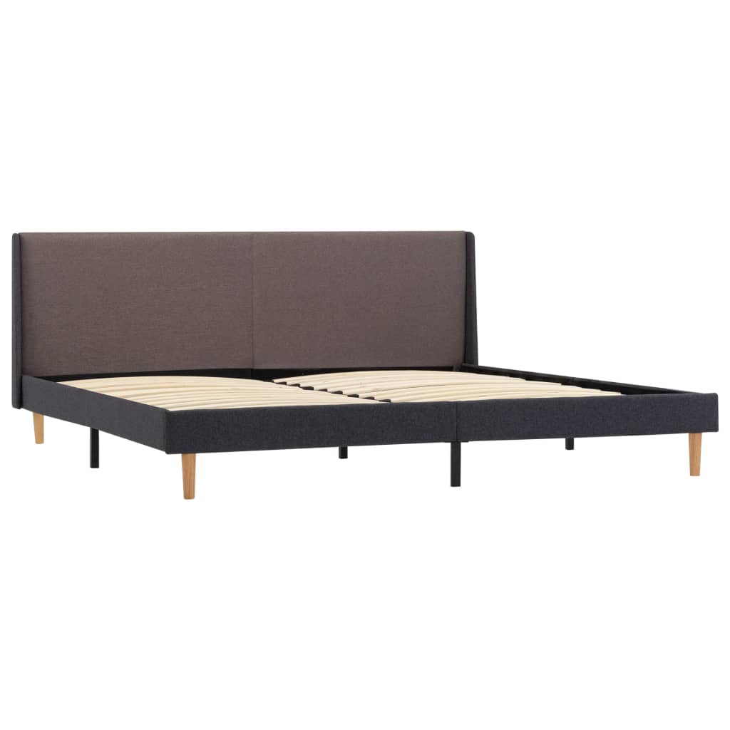 

vidaXL Bedframe stof taupe 160x200 cm