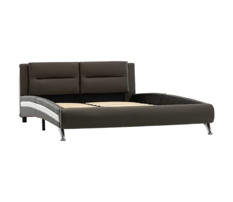 vidaXL sz&uuml;rke műbőr &aacute;gykeret 120 x 200 cm