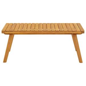 Zahradní konferenční stolek 90 x 55 x 35 cm masivní akácie - obrázek 4