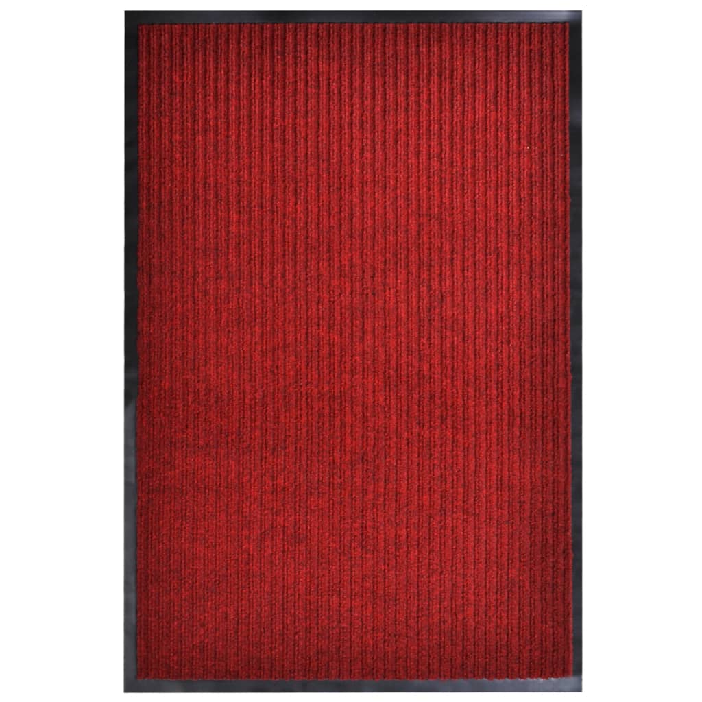 vidaXL Türmatte Rot 117x220 cm PVC