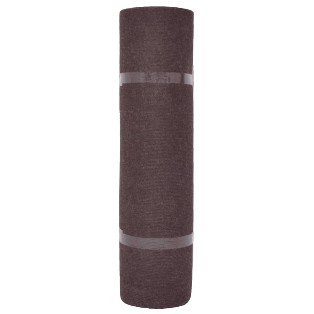 vidaXL Tapijt 1,2x15 m ribstof bruin