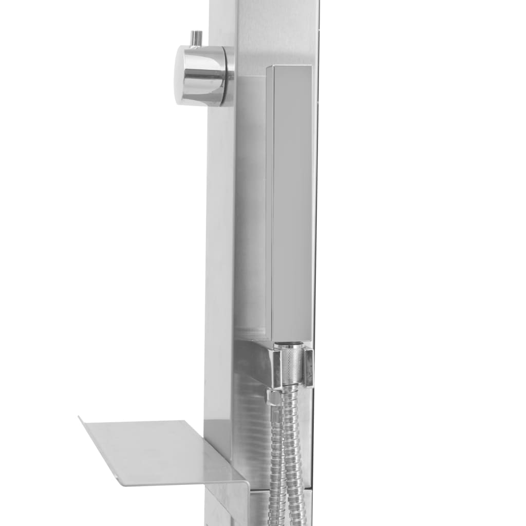 Douche D'extérieur Acier Inoxydable Droit VidaXL 19 width=274