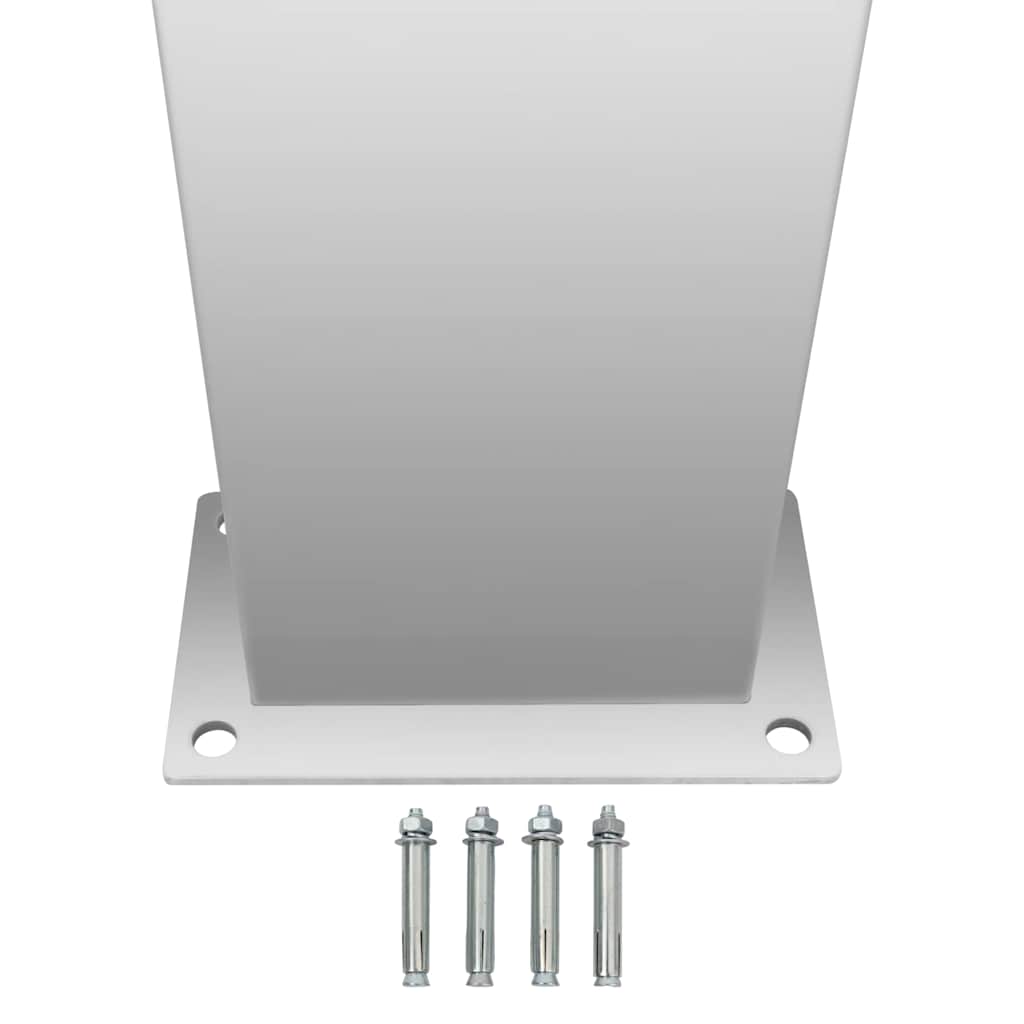 Douche D'extérieur Acier Inoxydable Carré VidaXL 21 width=274