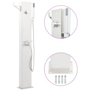 Zahradní sprchová baterie 110 cm nerezová ocel - obrázek 1