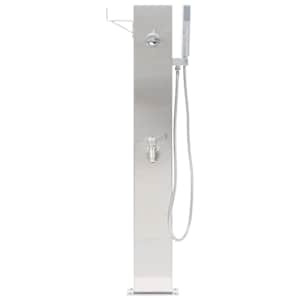 Zahradní sprchová baterie 110 cm nerezová ocel - obrázek 4