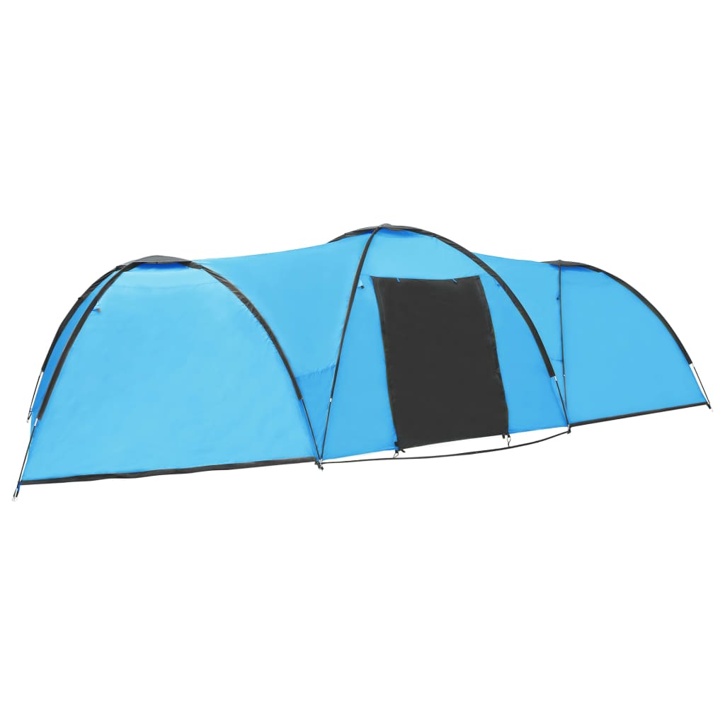 Thumbnail - vidaXL Camping-Zelt Iglu 650x240x190 cm 8 Personen Blau