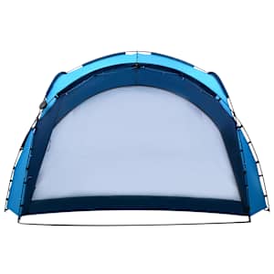 Party stan s LED světly 4 boční stěny 3,6 x 3,6 x 2,3 m modrý - obrázek 5