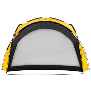 Party stan s LED světly 4 boční stěny 3,6 x 3,6 x 2,3 m žlutý - obrázek 5