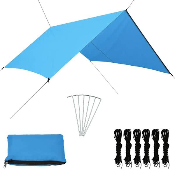 vidaXL &otilde;uepresent, 3 x 2,85 m, sinine