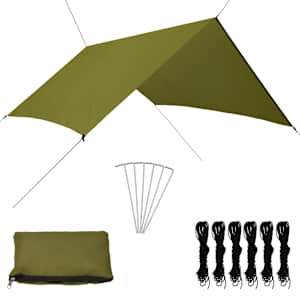 vidaXL &otilde;uepresent, 3 x 2,85 m, roheline