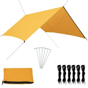 vidaXL &otilde;uepresent, 3 x 2,85 m, kollane