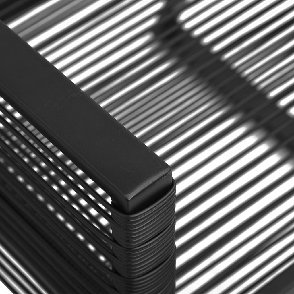 Garden Chairs 2 Pcs Black PVC Rattan VidaXL 18 width=274