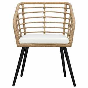 3dílný bistro set polyratan dub - obrázek 3