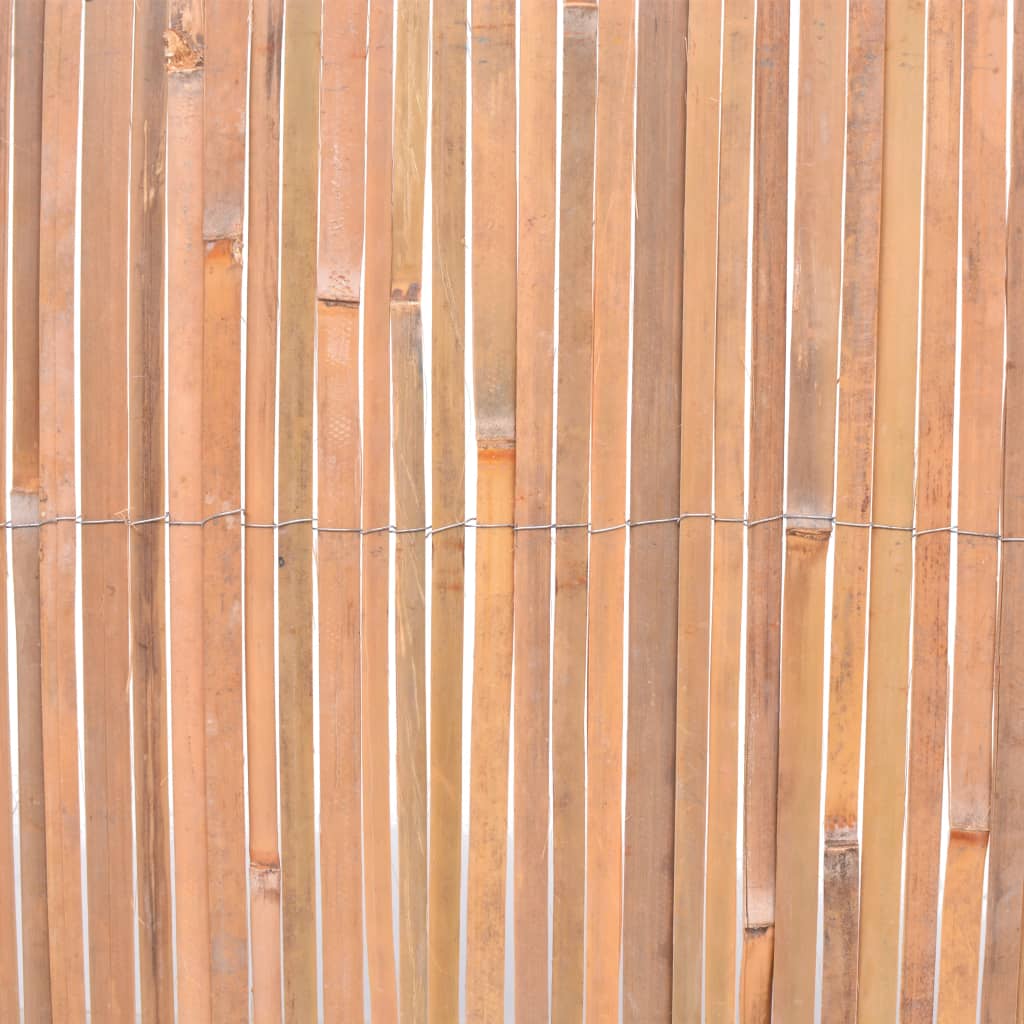 vidaXL Bamboo Fence 125x400 cm