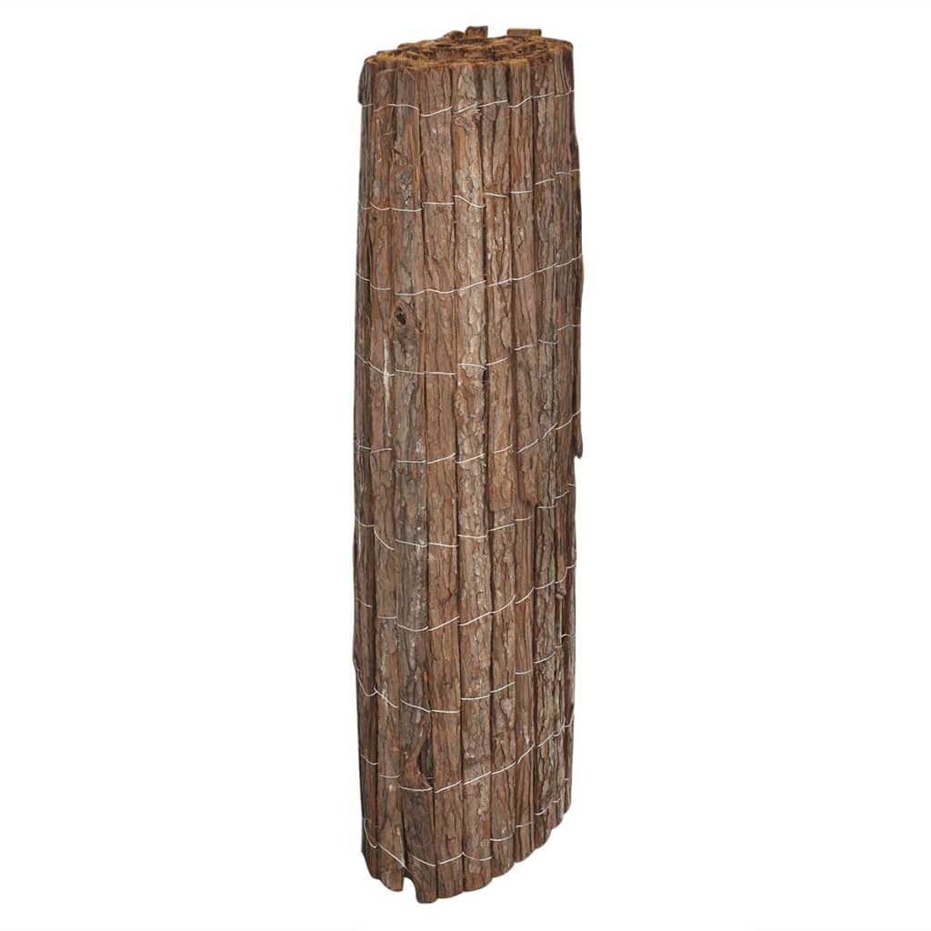 vidaXL Bark Fence 400x170 cm