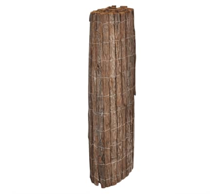 vidaXL Ograda od kore drveta 400 x 170 cm