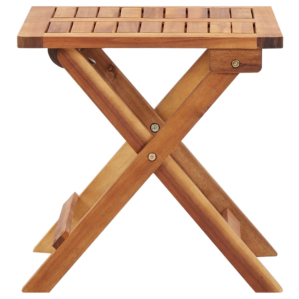 Thumbnail - vidaXL Garten-Couchtisch Klappbar 40x40x40 cm Massivholz Akazie