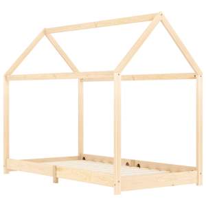Rám dětské postele masivní borové dřevo 90 x 200 cm - obrázek 2