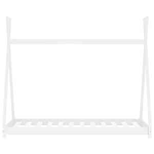 Rám dětské postele bílý masivní borové dřevo 90 x 200 cm - obrázek 3