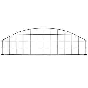 Obloukový zahradní plot 77,3 x 26 cm zelený - obrázek 2