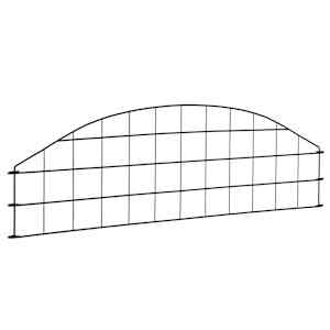Obloukový zahradní plot 77,3 x 26 cm zelený - obrázek 3