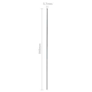 Obloukový zahradní plot 77,5 x 78,5 cm zelený - obrázek 8