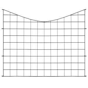 Zahradní plot s obloukem dolů 77,5 x 64 cm zelený - obrázek 2