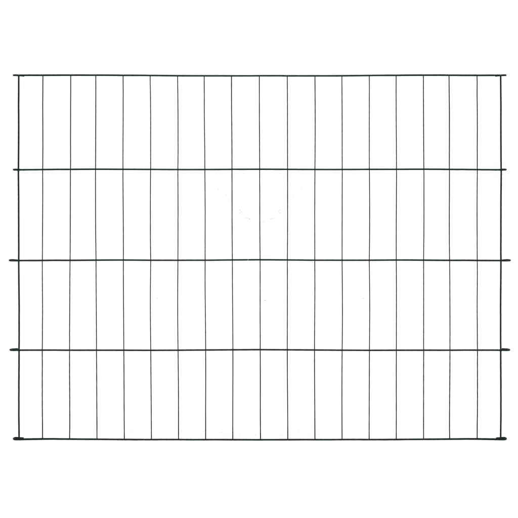 vidaXL Schuttingset 115x79 cm groen afbeelding