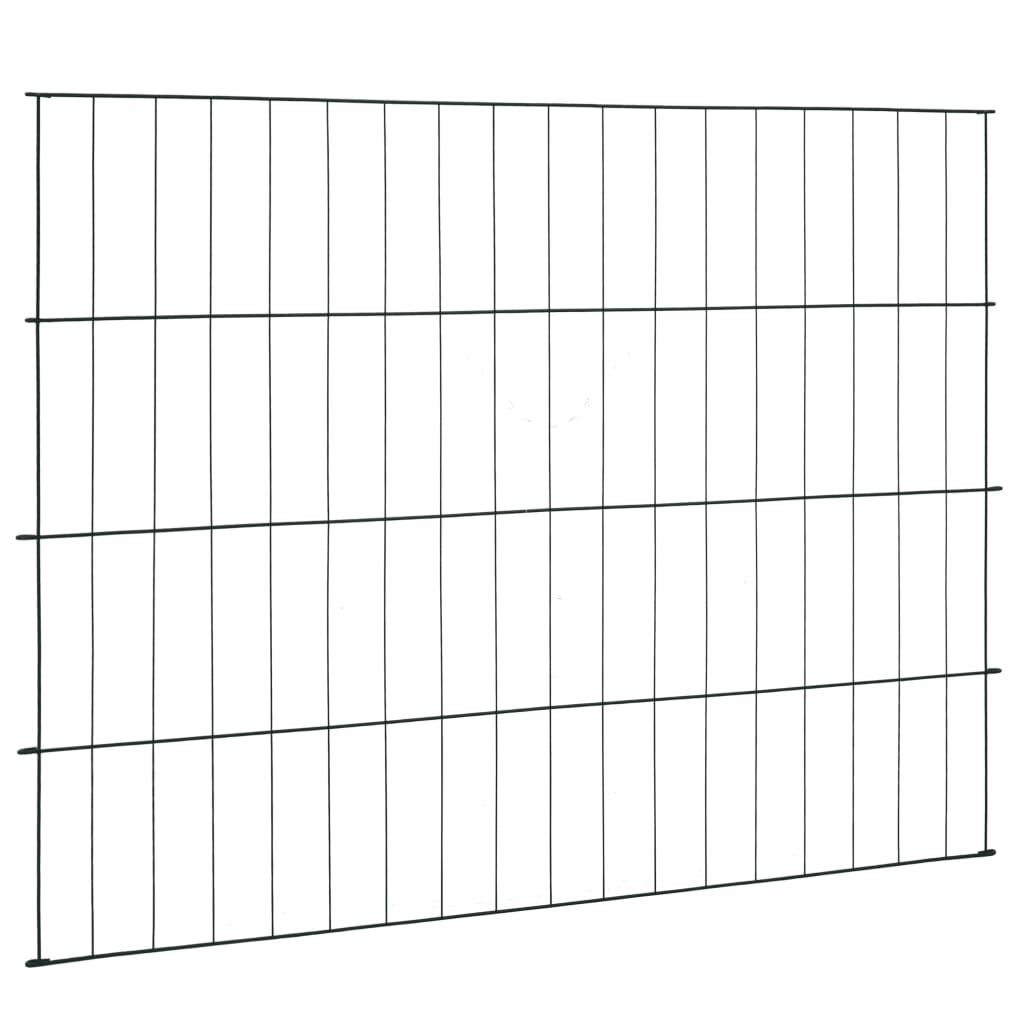Thumbnail - vidaXL Gartenzaun Set 115x79 cm Grün
